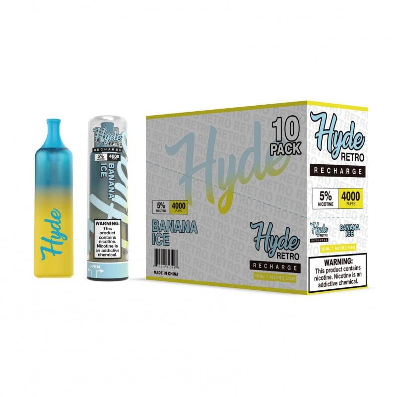 Hyde Retro Recharge 4,000 Puffs sold by VaperDudes.com made by Hyde | Tags: all, Disposables, hyde | Fast and Free shipping. 