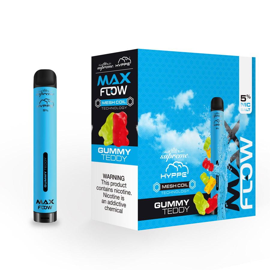 Hyppe Max Flow 2,000 Puffs: 15 Flavours, 900mAh Battery Hyppe Max Flow 2,000 Puffs: 15 Flavours, 900mAh Battery