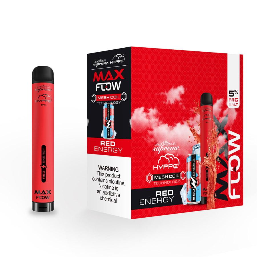 Hyppe Max Flow 2,000 Puffs: 15 Flavours, 900mAh Battery Hyppe Max Flow 2,000 Puffs: 15 Flavours, 900mAh Battery
