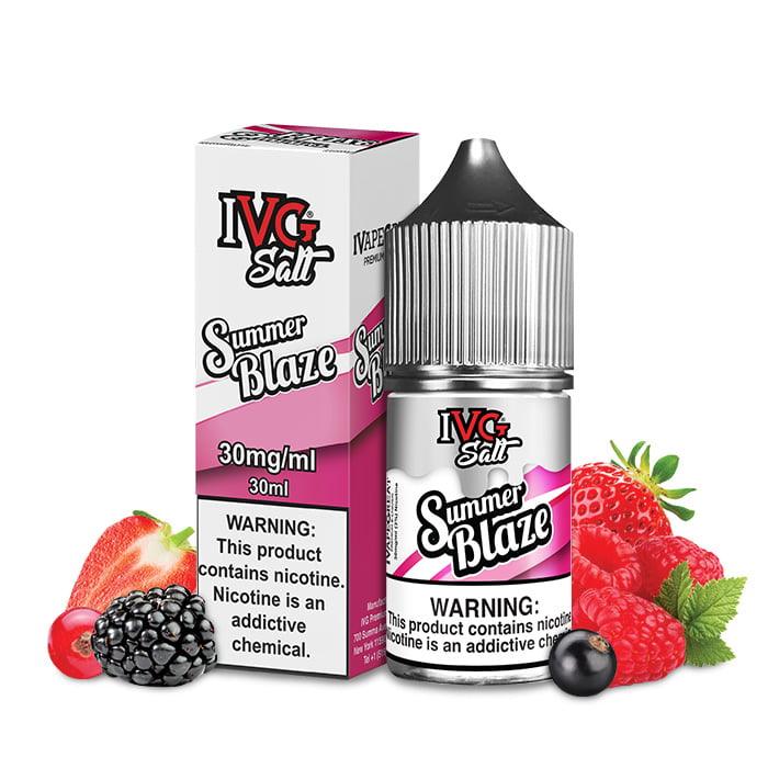 IVG Salt Vape Juice: 50%VG/PG, Bottle Size 30ml | E-Liquids IVG Salt Vape Juice: 50%VG/PG, Bottle Size 30ml | E-Liquids