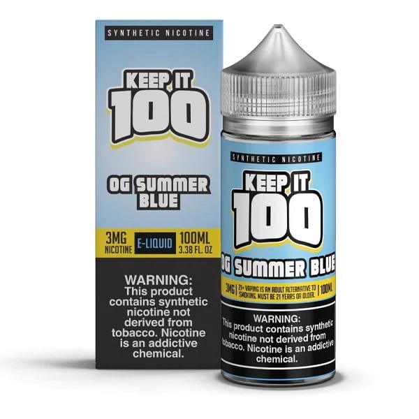 Keep It 100 E-Liquid: 22 Flavors, 30/100mL Bottle Keep It 100 E-Liquid: 22 Flavors, 30/100mL Bottle