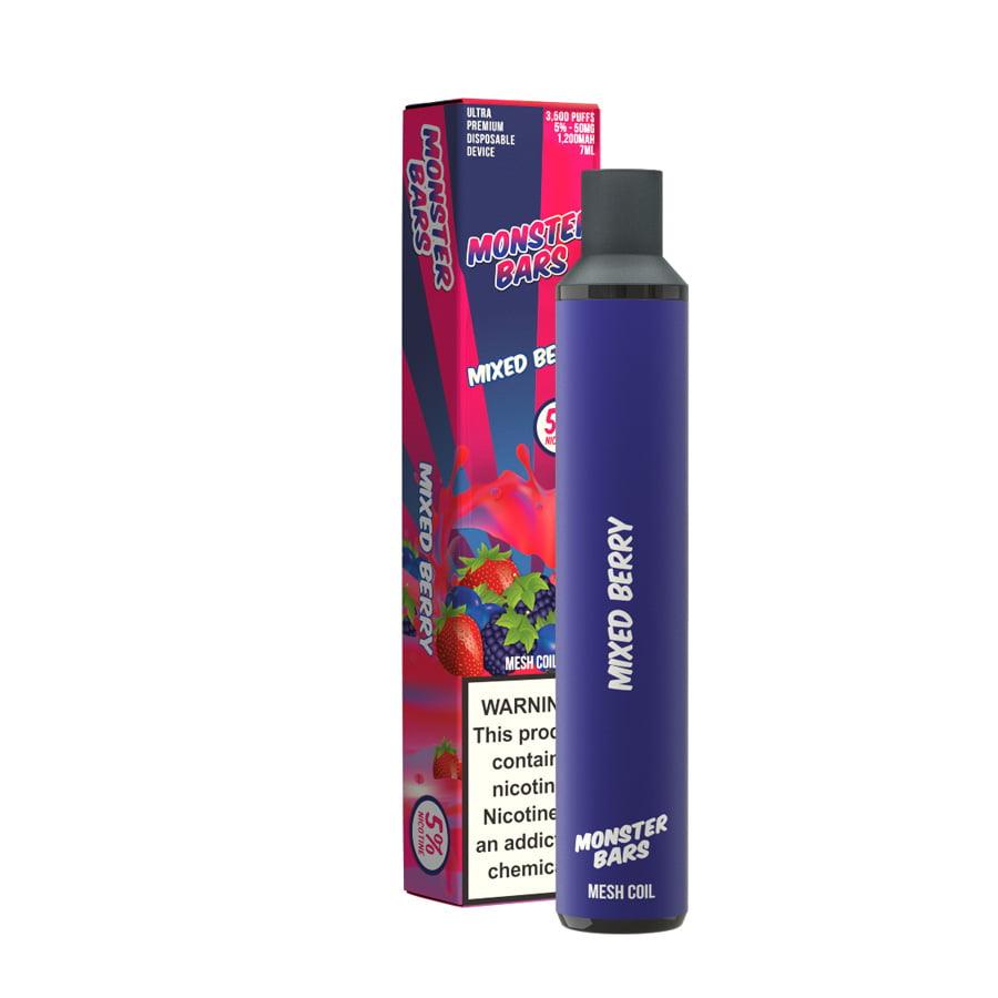 Monster Bars 3500 Puffs sold by VPdudes made by Monster Bars | Tags: all, Disposables, Monster Bars, new