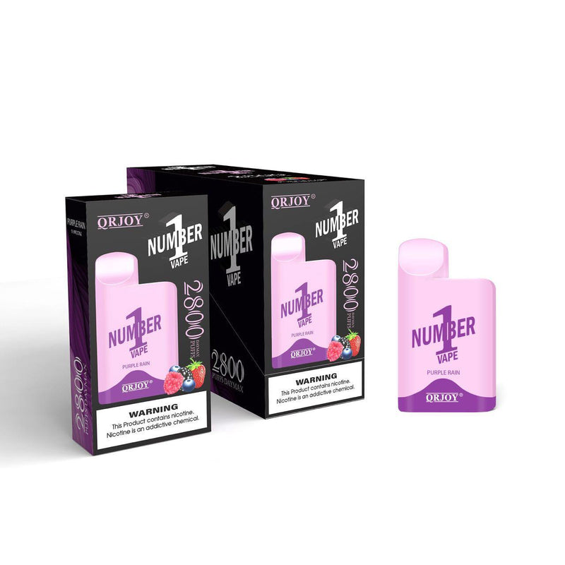 Number 1 Vape 2800 Puffs (Fume - QRJOY) sold by VPdudes made by Fume | Tags: all, Disposables, fume