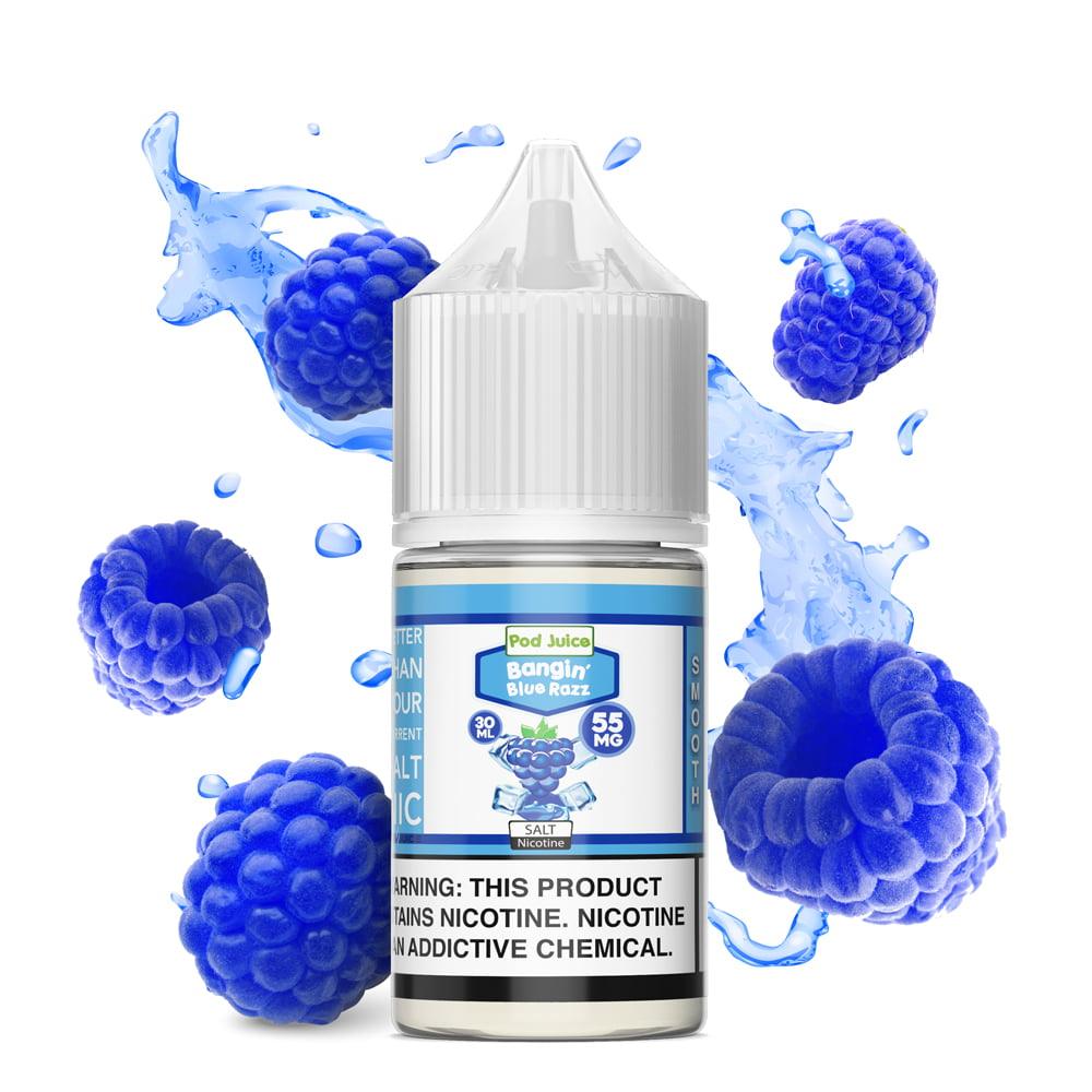 Pod Juice E-Liquids: 55mg/35mg Salt NIC, 43 Flavors Pod Juice E-Liquids: 55mg/35mg Salt NIC, 43 Flavors