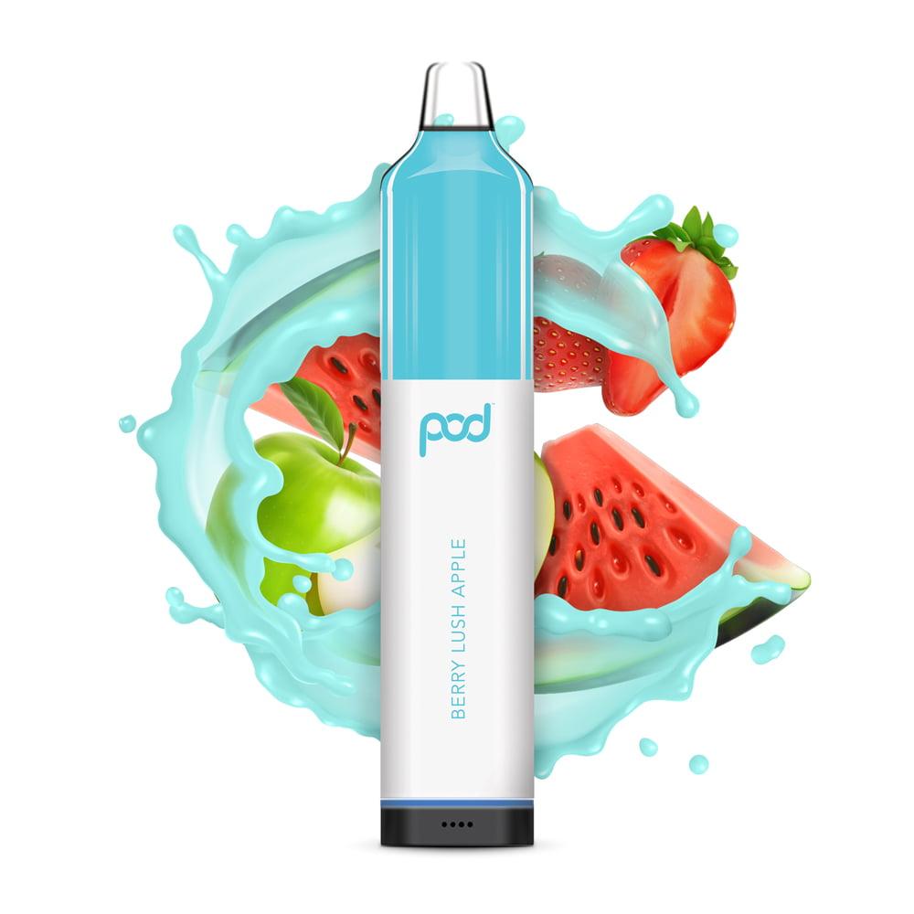 Pod Mesh 5,500 puffs sold by VPdudes made by Pod Juice | Tags: all, Disposables, pod mesh
