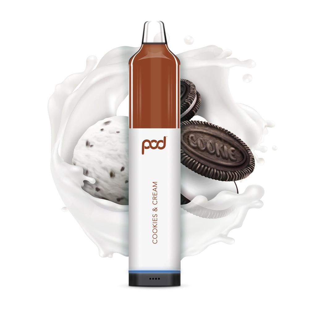 Pod Mesh 5,500 puffs sold by VPdudes made by Pod Juice | Tags: all, Disposables, pod mesh