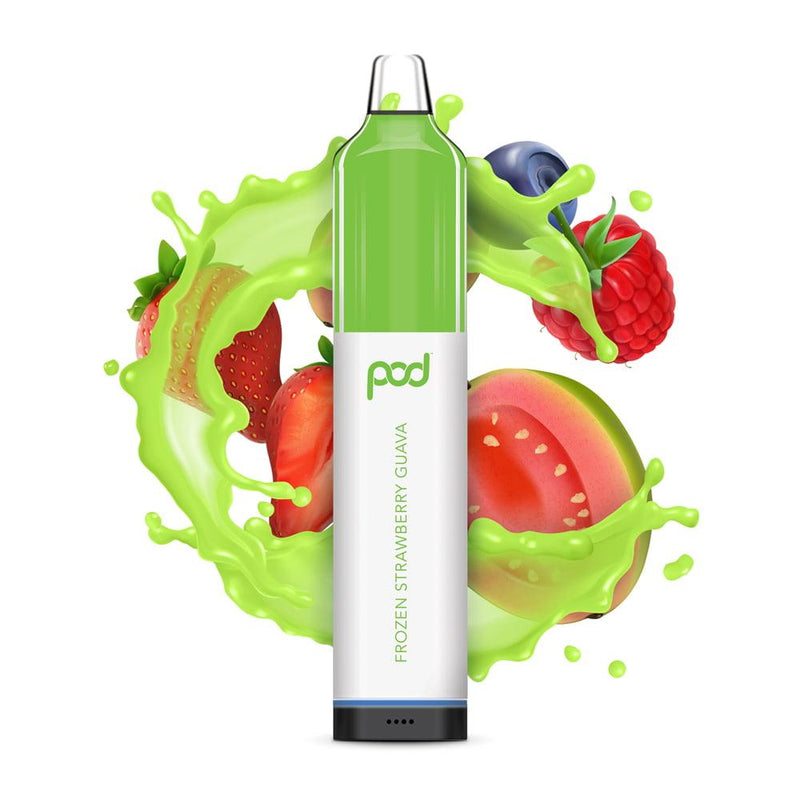 Pod Mesh 5,500 puffs sold by VPdudes made by Pod Juice | Tags: all, Disposables, pod mesh