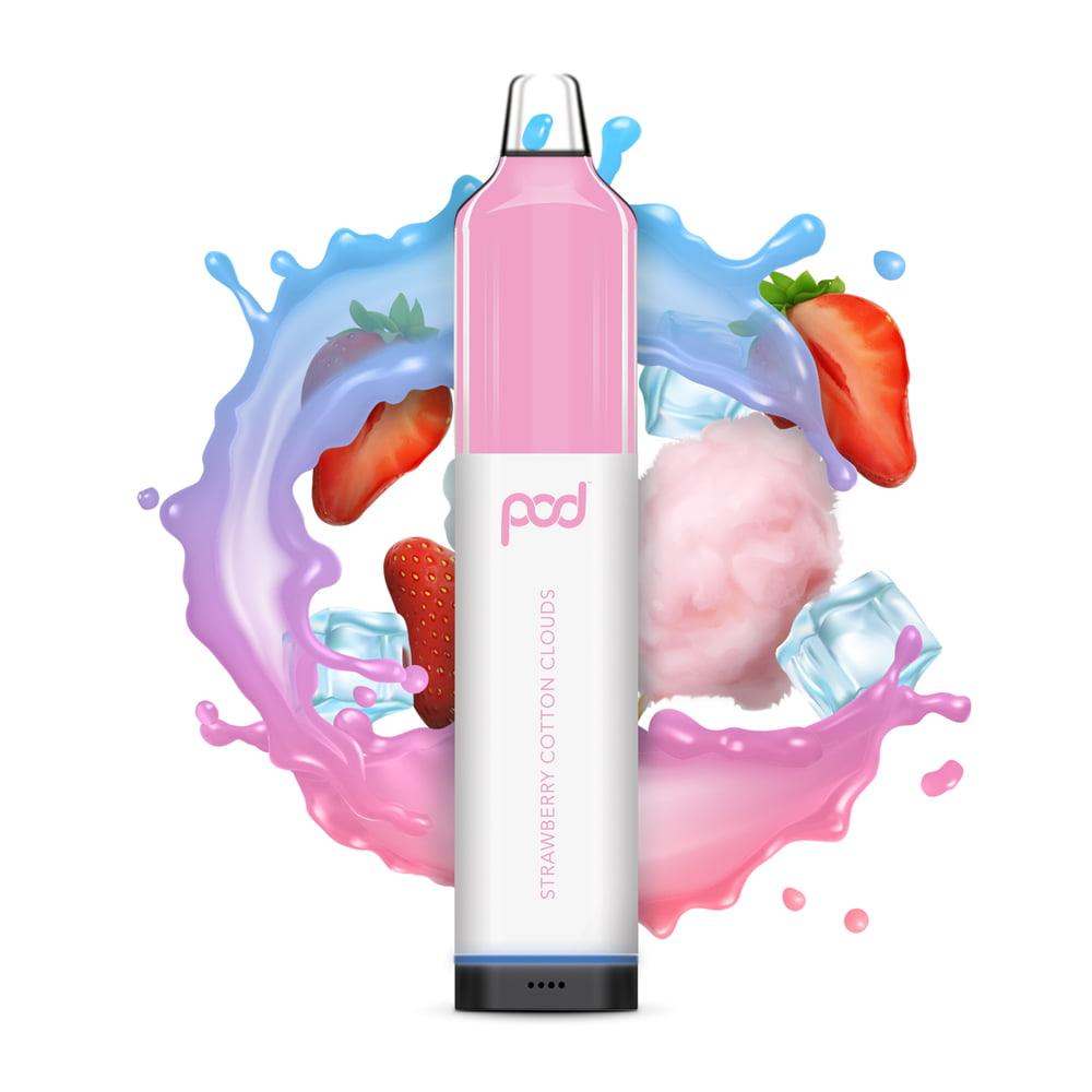 Pod Mesh 5,500 puffs sold by VPdudes made by Pod Juice | Tags: all, Disposables, pod mesh