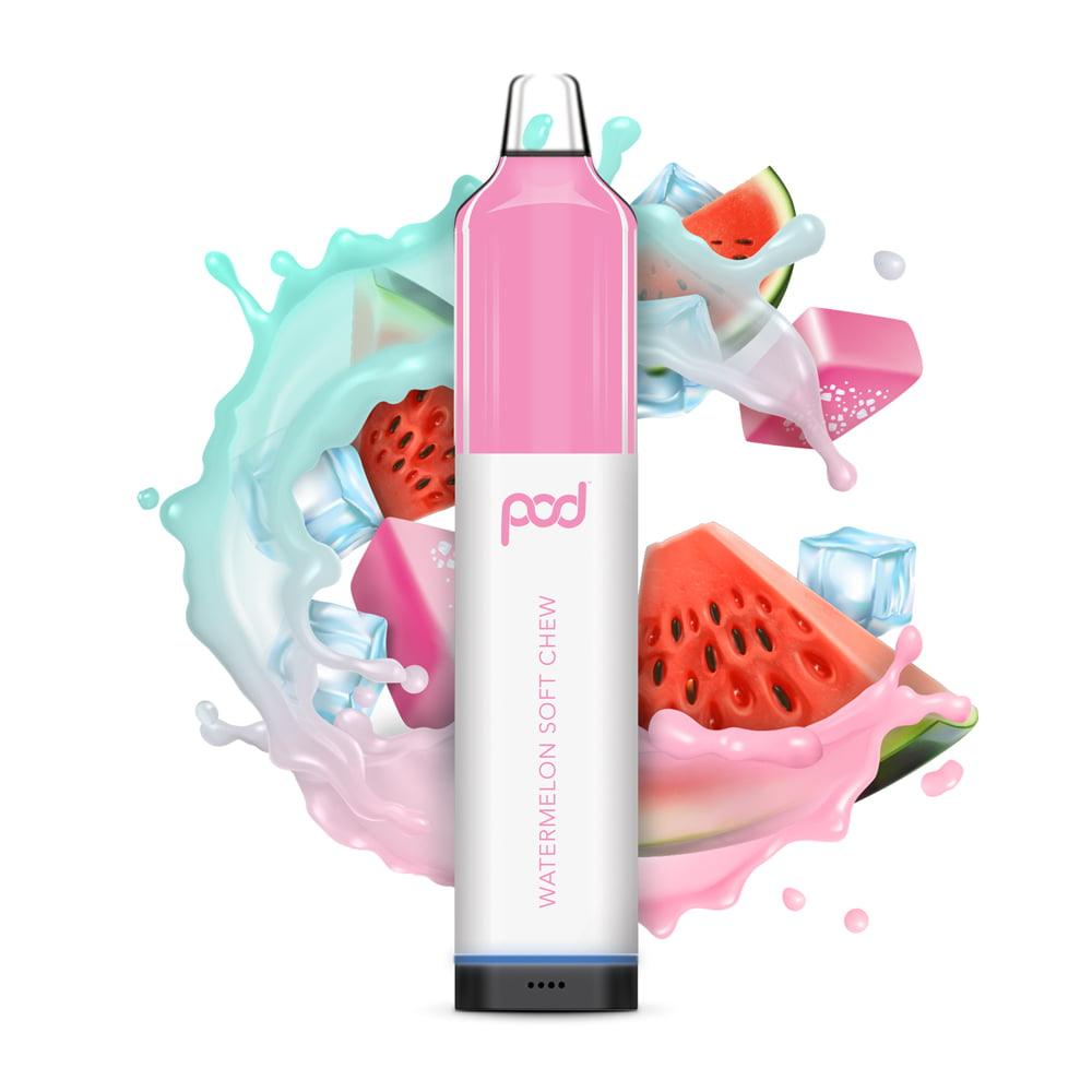 Pod Mesh 5,500 puffs sold by VPdudes made by Pod Juice | Tags: all, Disposables, pod mesh