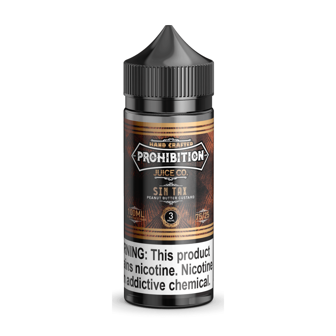 Prohibition Juice Co. E-Liquid (100ml) sold by VPdudes made by Prohibition | Tags: all, e-liquids, new, Prohibition