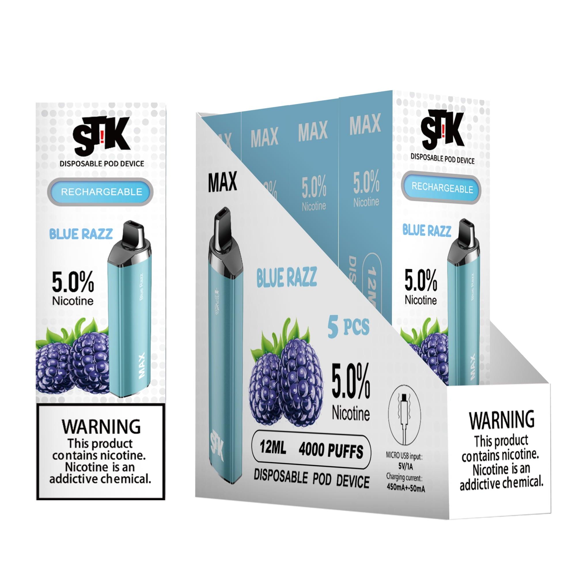 STiK Max by HQD 4000 Puffs sold by VPdudes made by HQD | Tags: all, Disposables, ST!K, St!k Max, Stik