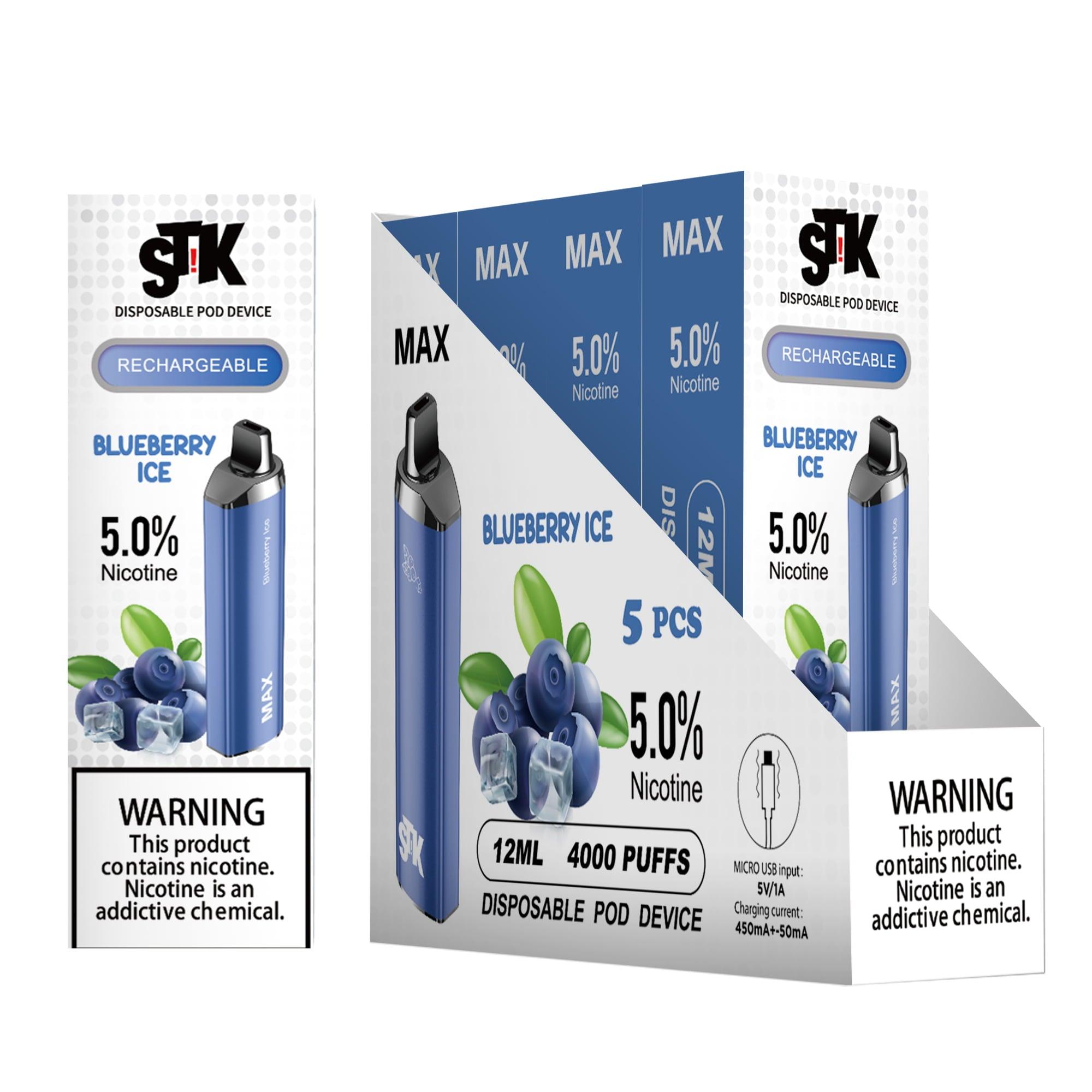 STiK Max by HQD 4000 Puffs sold by VPdudes made by HQD | Tags: all, Disposables, ST!K, St!k Max, Stik