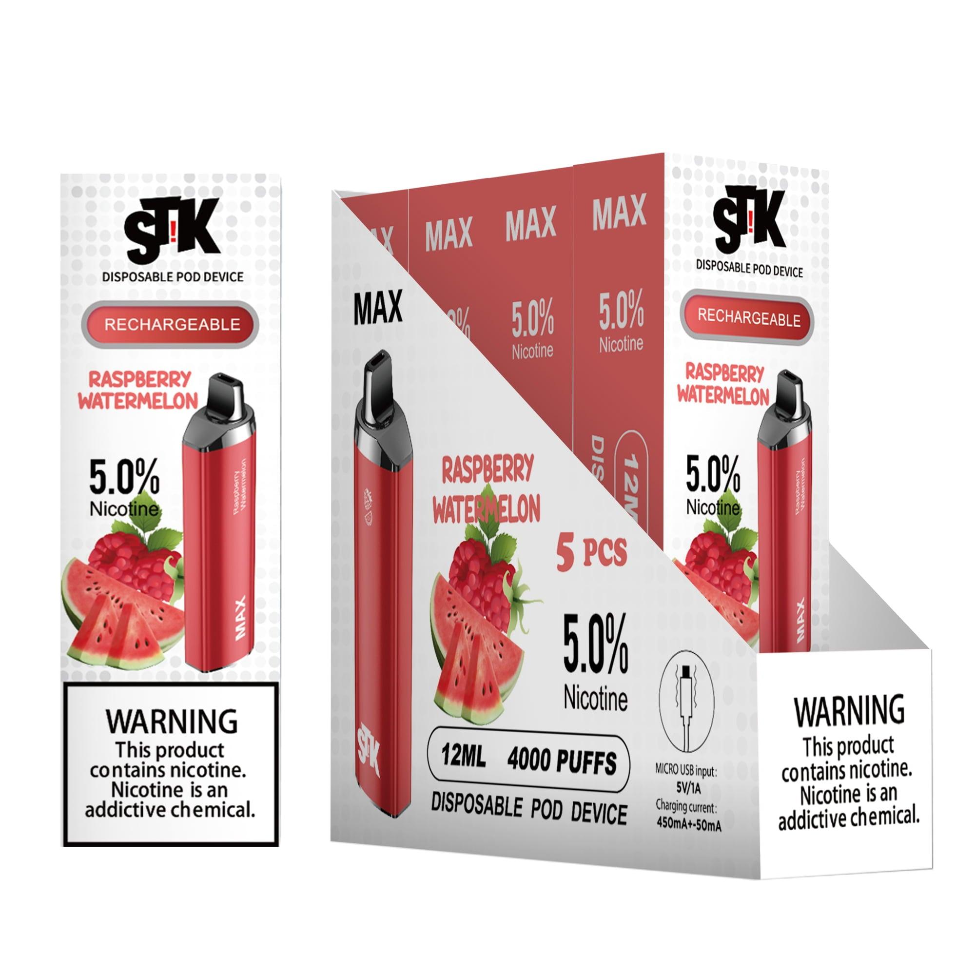 STiK Max by HQD 4000 Puffs sold by VPdudes made by HQD | Tags: all, Disposables, ST!K, St!k Max, Stik