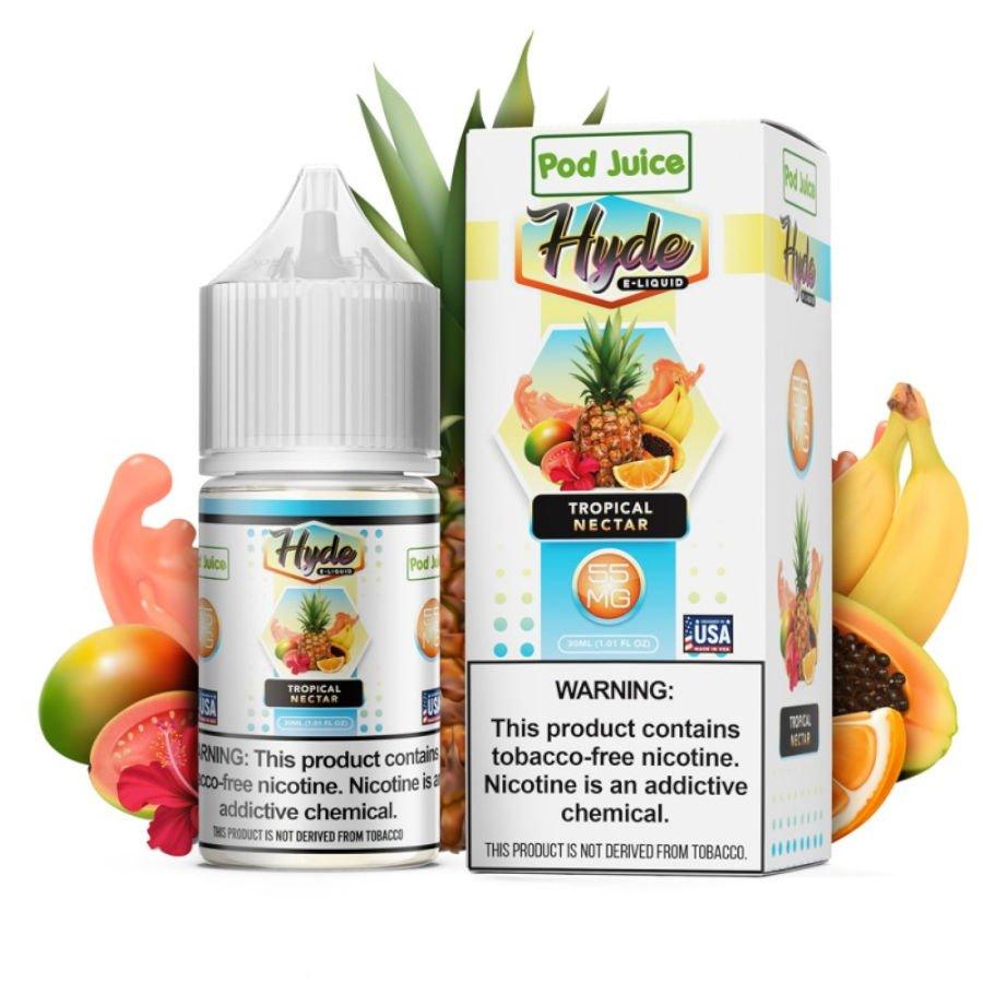 Hyde x Pod Juice Salt E-Liquid (8 Flavors) sold by VaperDudes.com made by Pod Juice | Tags: all, e-juice, e-liquids, new, pod juice, pod mesh | Fast and Free shipping. 