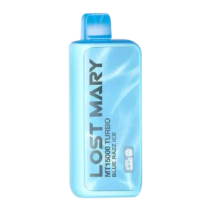 Blue Razz Ice Lost Mary MT15000 Turbo