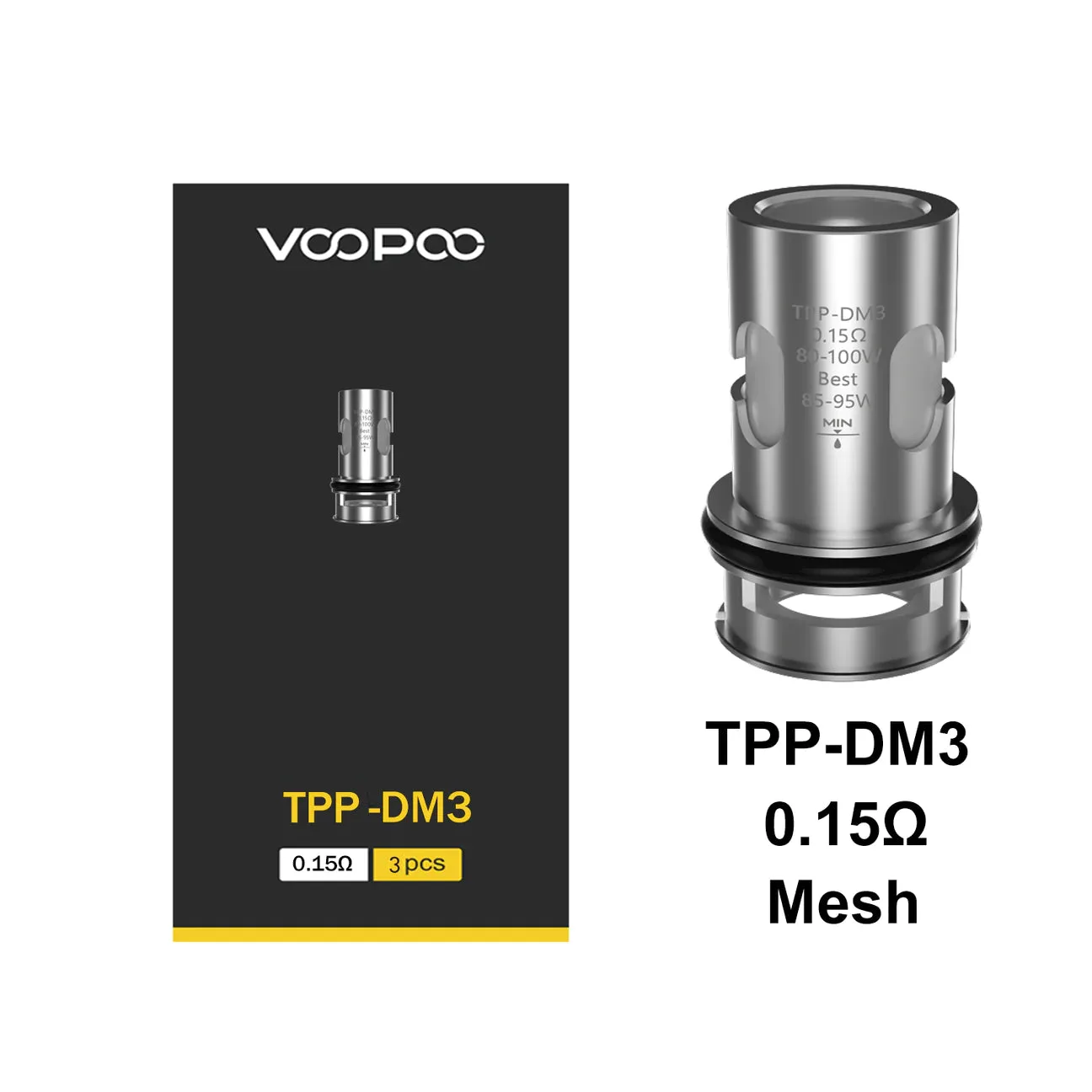 TPP - DM3 Mesh 0.15 Coils 3pk