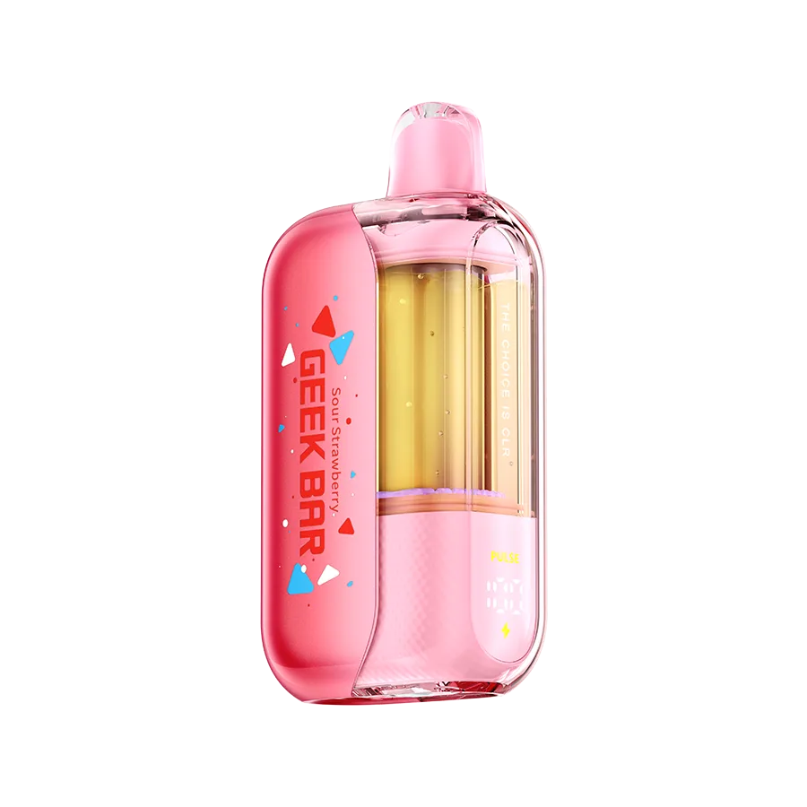 Sour Strawberry Geek Bar CLR 50k