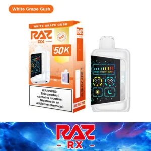 White Grape Gush RAZ RX 50000 Puffs